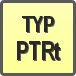 Piktogram - Typ: PTRt